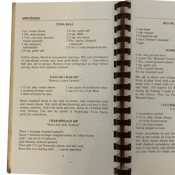 Vintage Collectibles II Cookbook Gathered by Mary Pittman 1985 Spiral Bound - Picture 5 of 11